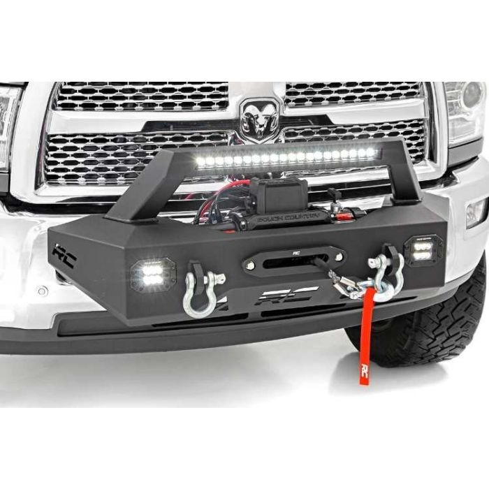 Rough Country Ram 2500 Front EXO Winch Mount System 2014 2015 2016 2017 ...