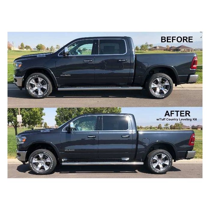 2020 ram 1500 with leveling kit