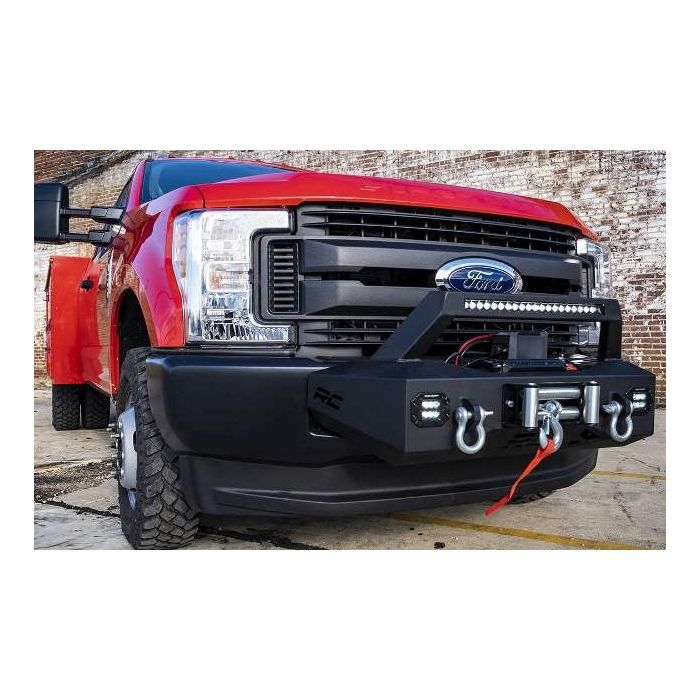 Rough Country Ford F250, F350 Front EXO Winch Mount System 2017 2018 ...