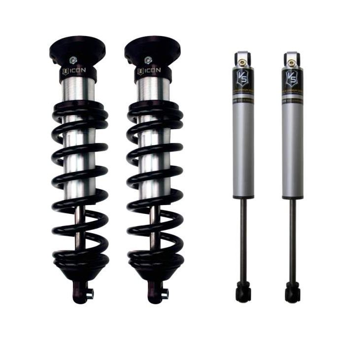 ICON 4WD Toyota Tacoma Stage 1 coilover Leveling Kit, VS 2.0 Aluminum ...