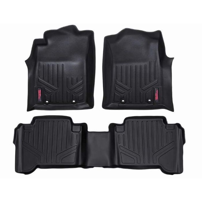 Rough Country Toyota Tundra Double Cab Front, Rear Floor Mats