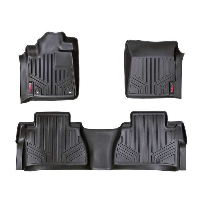 Rough Country Toyota Tundra crew max Cab Front, Rear Floor Mats