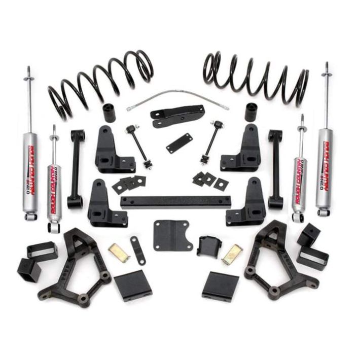 rough country 4wd toyota 4runner 4 5 lift kit nitro shocks 1990 1991 1992 1993 1994 1995 1990 95 4wd toyota 4runner 4