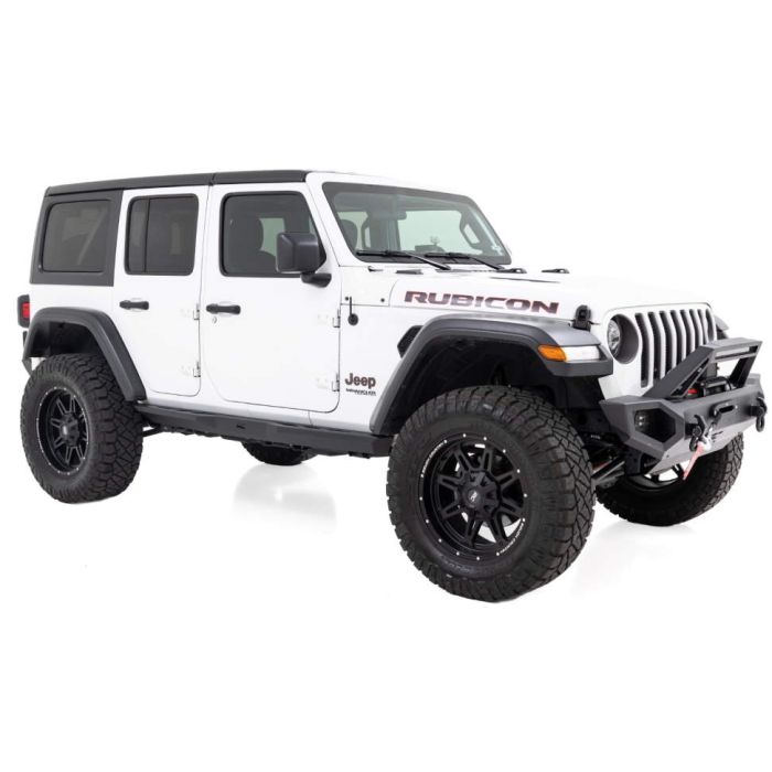 Rough Country Jeep Wrangler JL Unlimited Rock Sliders