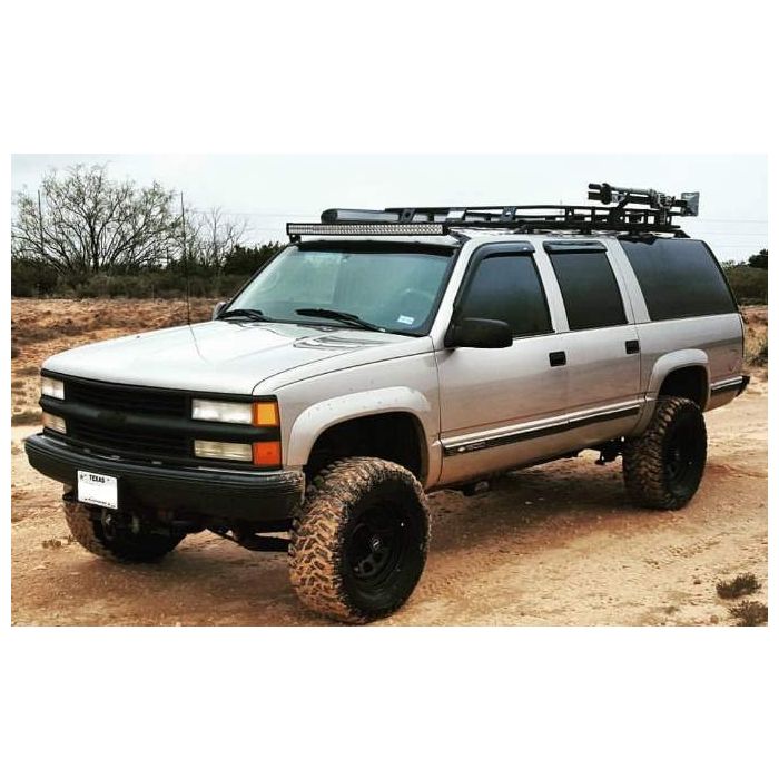 1998 K1500 Suburban with a 4" Tuff Country lift kit