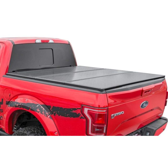 Rough Country Hard Tonneau Cover Hard Tri Fold Bed Covers