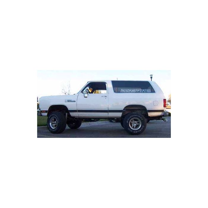 dodge ramcharger lifted