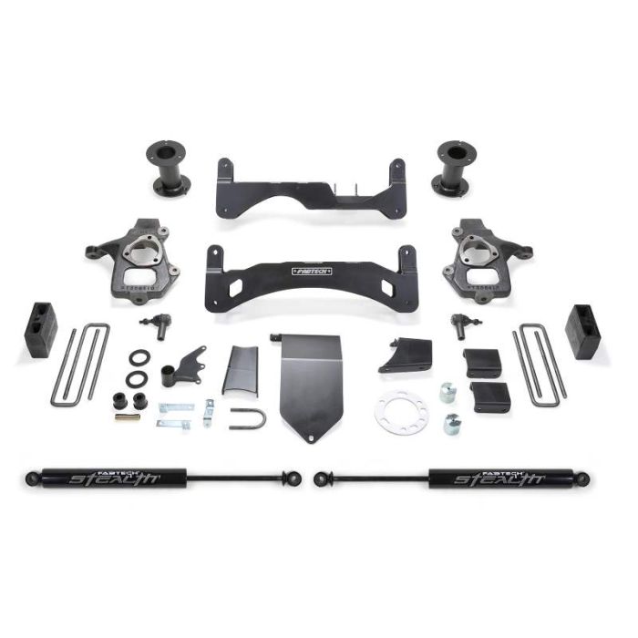 Fabtech Chevy Silverado, GMC Sierra 1500 (Steel) 6" Gen II system