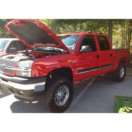 2005 Silverado Z71 with a 6" Fabtech suspension lift kit