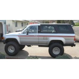 1989 toyota 4runner with 4 rough country suspension lift kit 1989 toyota 4runner with 4 rough